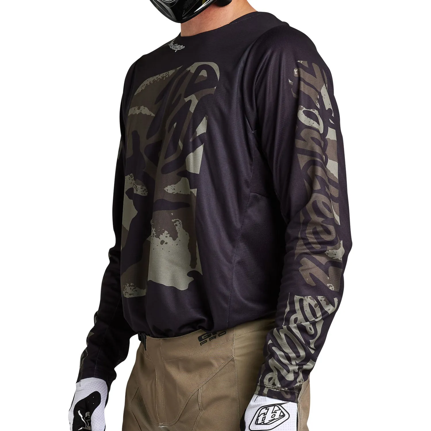 Troy Lee Designs GP Pro maglia moto manica lunga black olive