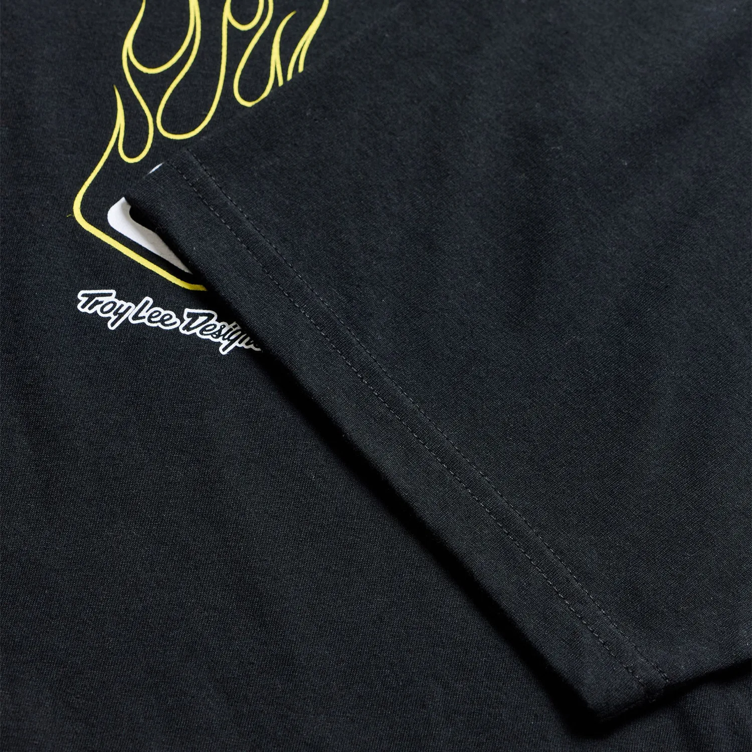 Troy Lee Designs Flame2 t-shirt uomo nera cotone