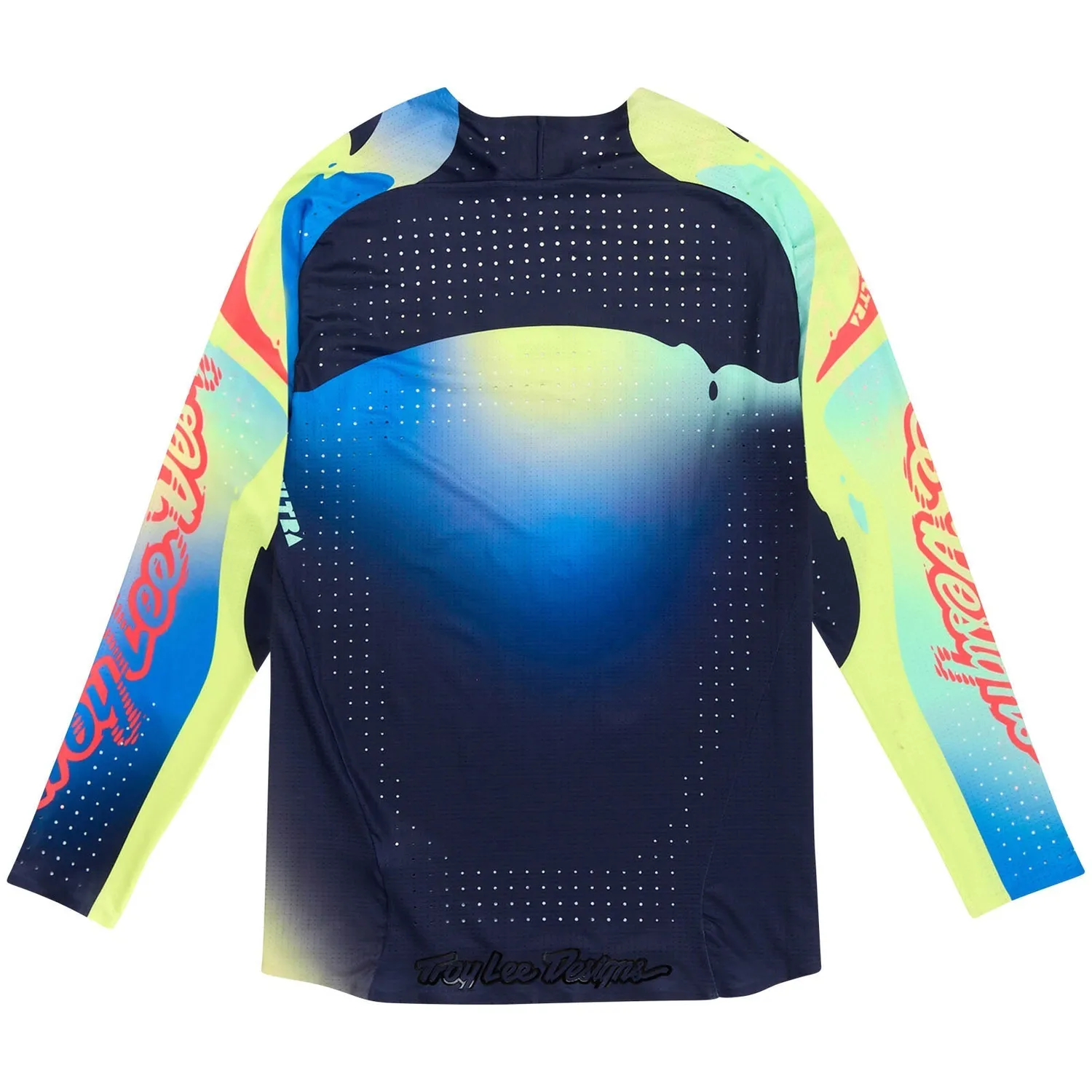 Troy Lee Designs SE Ultra Drip Maglia Moto Giallo Navy gara