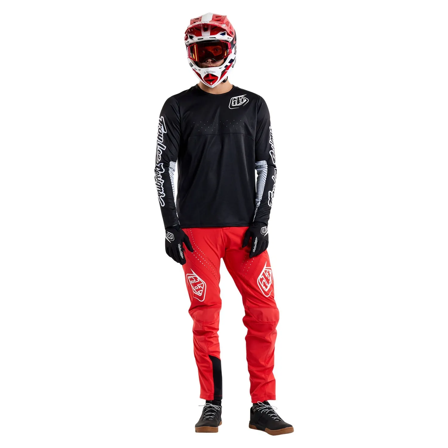 Troy Lee Designs Sprint Jersey maglia bici nero 165gsm