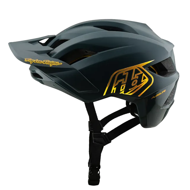 Troy Lee Designs Flowline casco bici MIPS grigio ragazzo