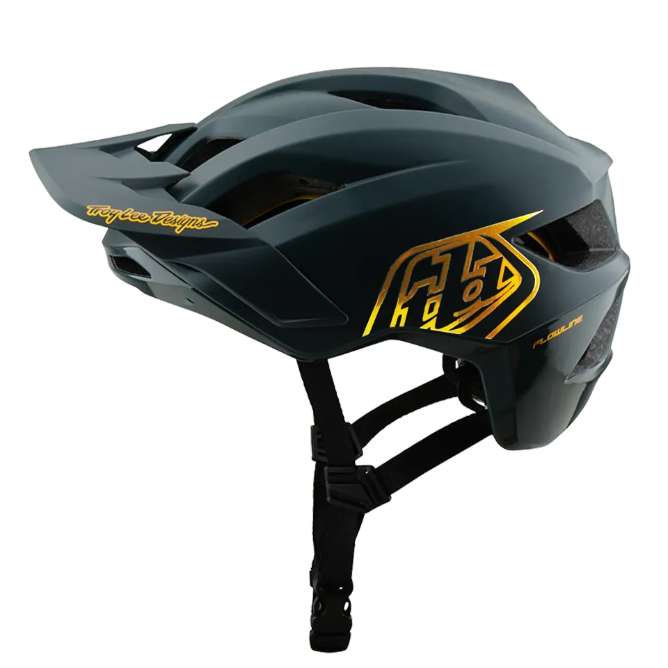 Troy Lee Designs Flowline casco bici MIPS grigio ragazzo
