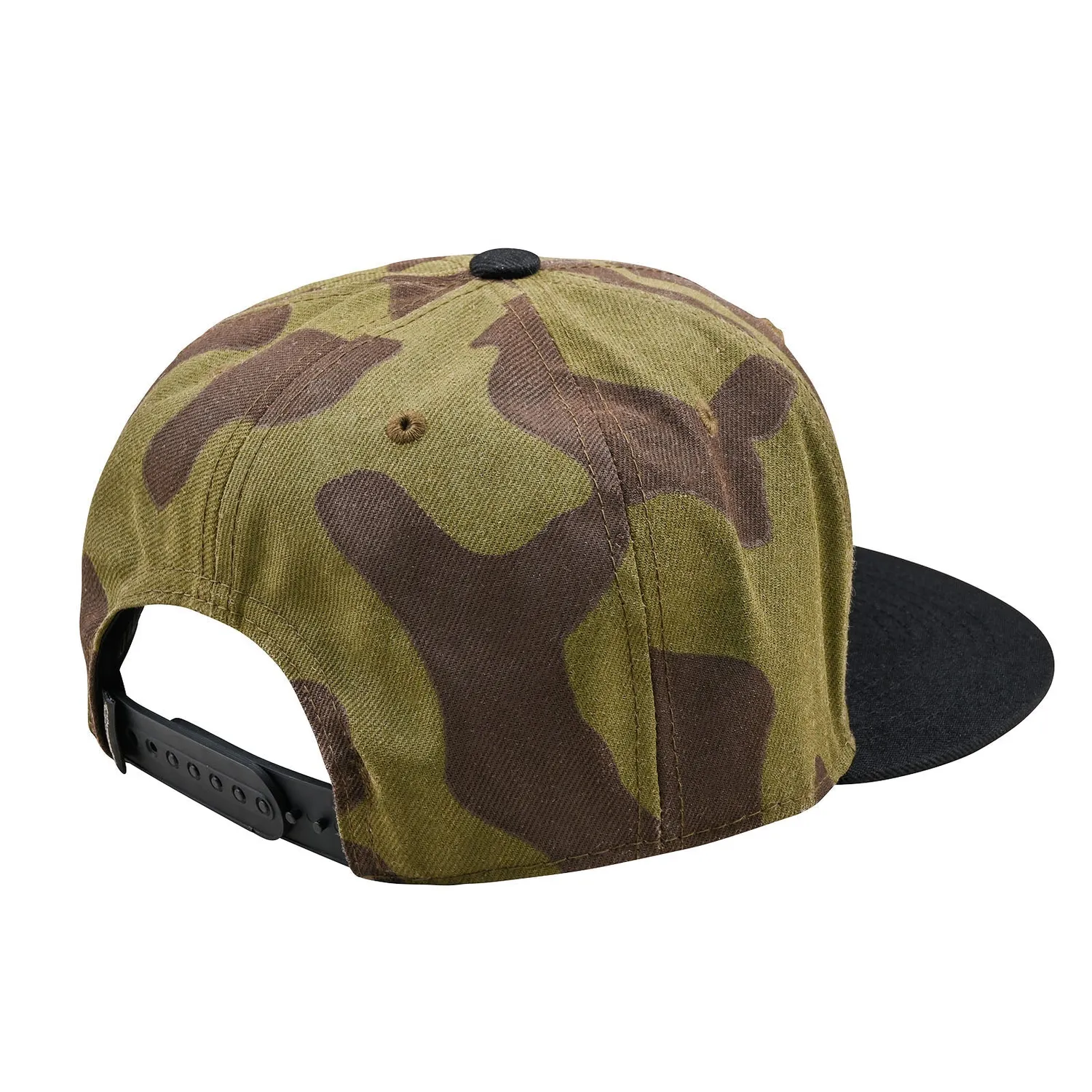 Troy Lee Designs Flat Bill Snapback cappellino Olive Camo