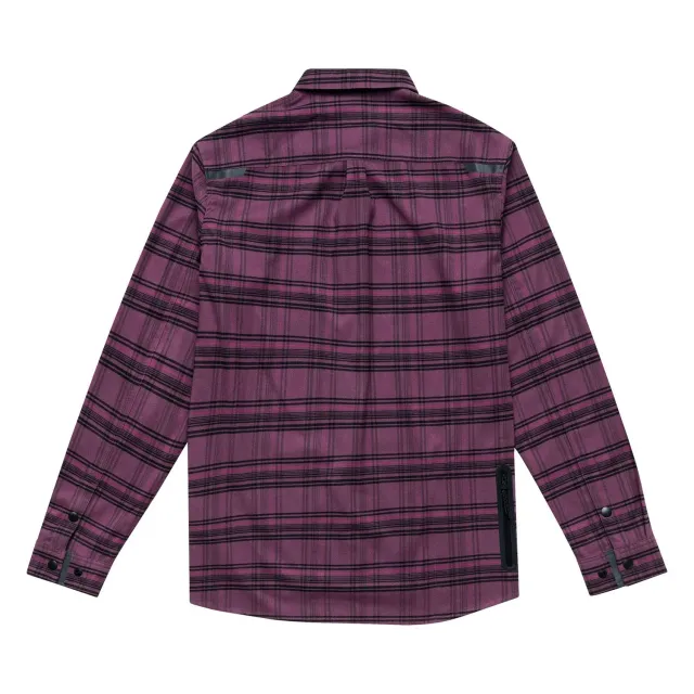 Troy Lee Designs Grind Flannel camicia deep purp