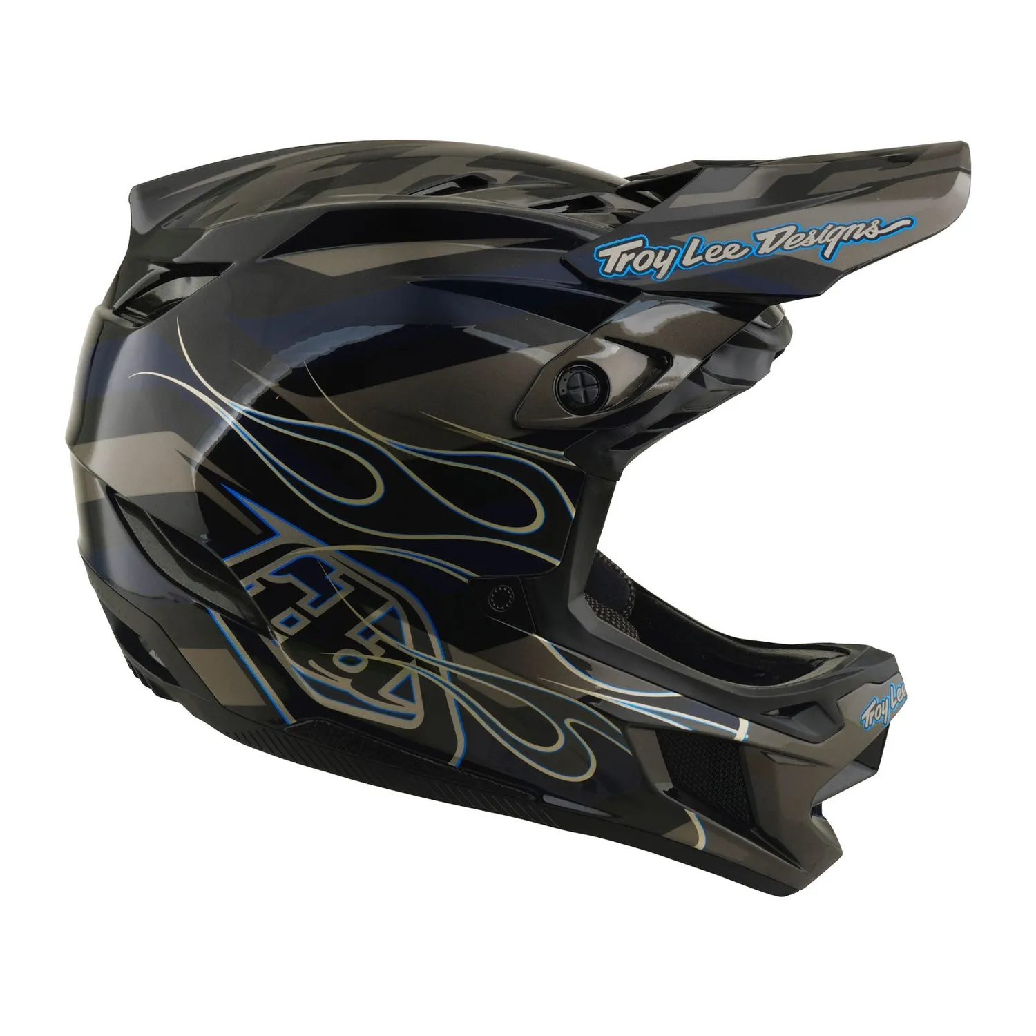 Troy Lee Designs D4 Composite casco integrale Gray MIPS