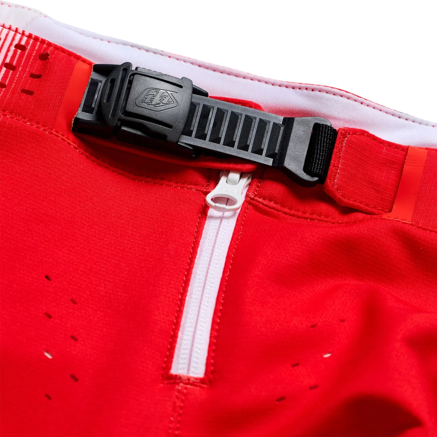 Troy Lee Designs SE Pro pantaloni moto ragazzo rosso nero