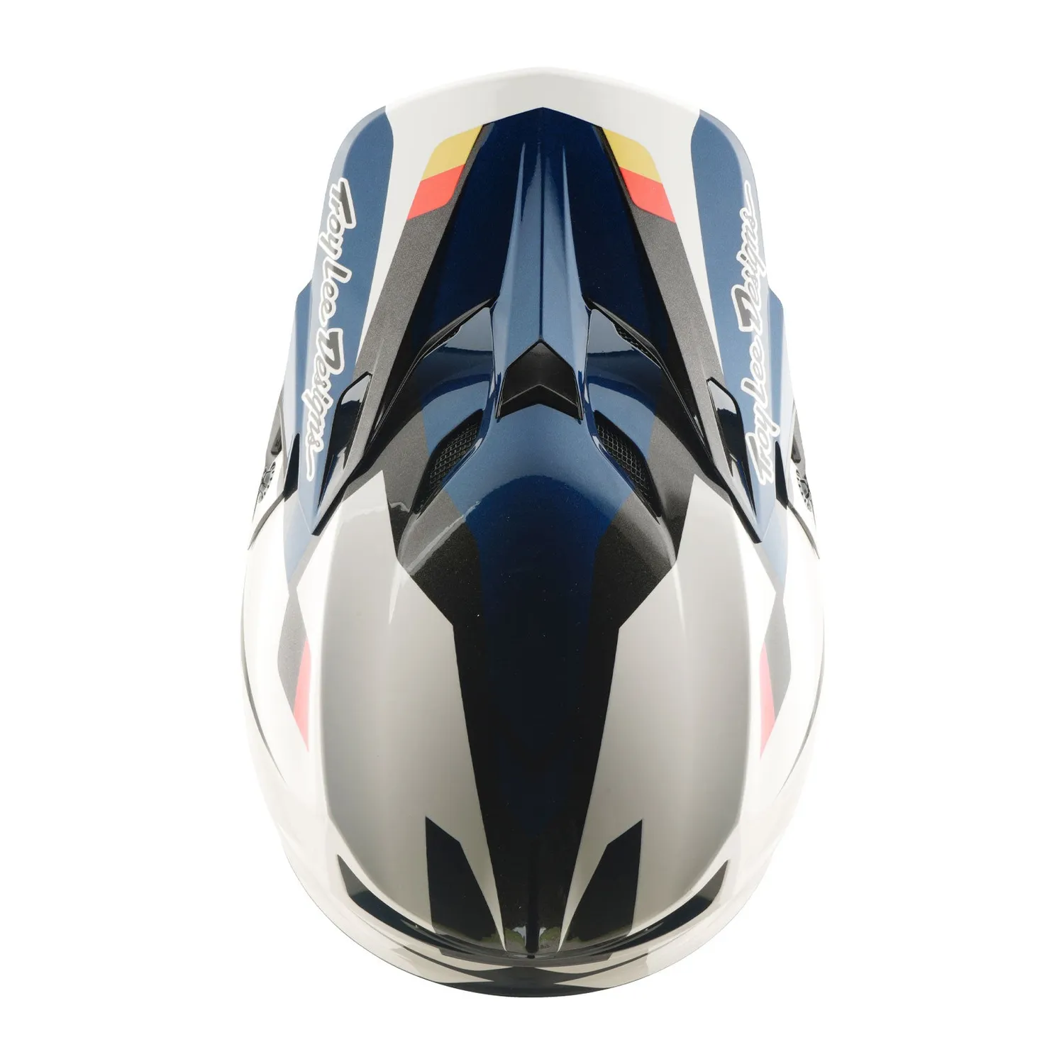 Troy Lee Designs SE5 Polycarbonate casco moto blu MIPS