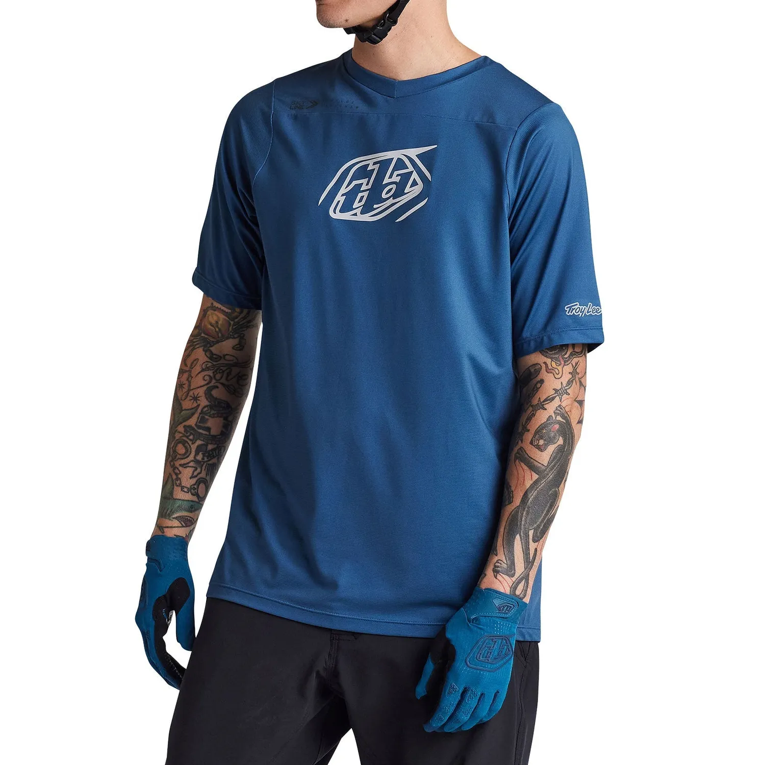 Troy Lee Designs Skyline maglia mtb indigo manica corta