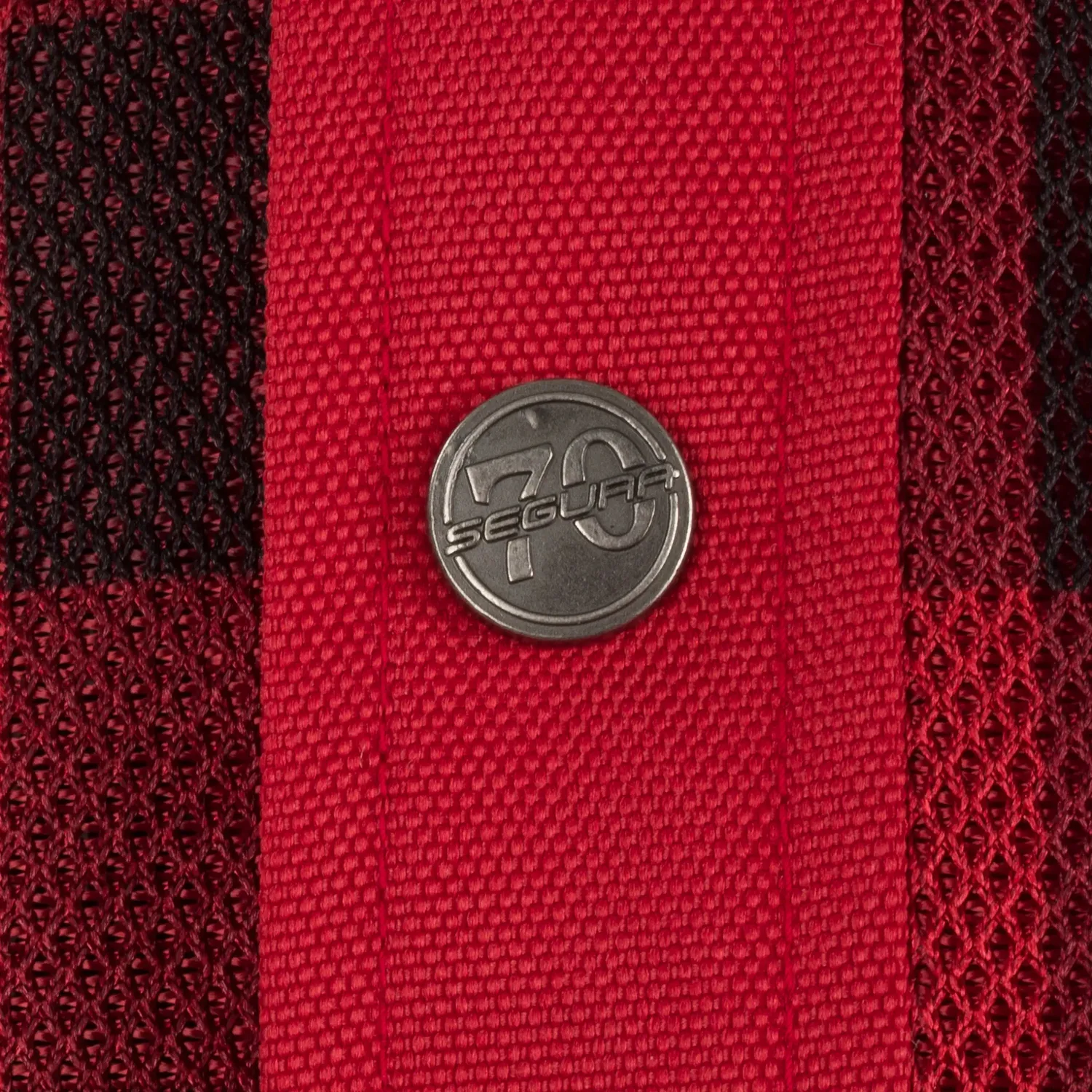 Segura Jovan Noir Rouge giacca moto tessile con protezioni