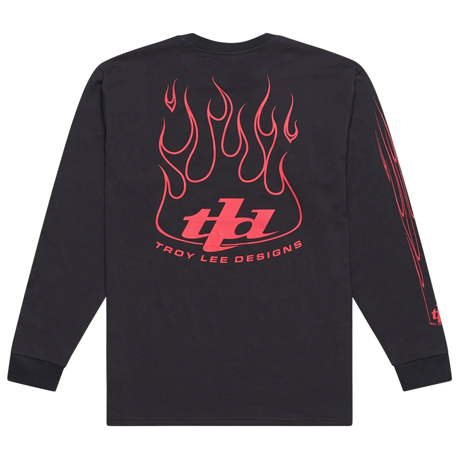Troy Lee Designs Torched Carbon maglietta manica lunga Carbon