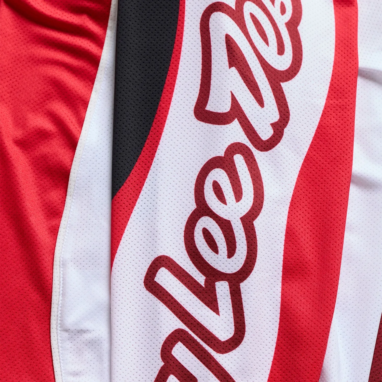 Troy Lee Designs SE Pro Salvo maglia moto rosso bianco