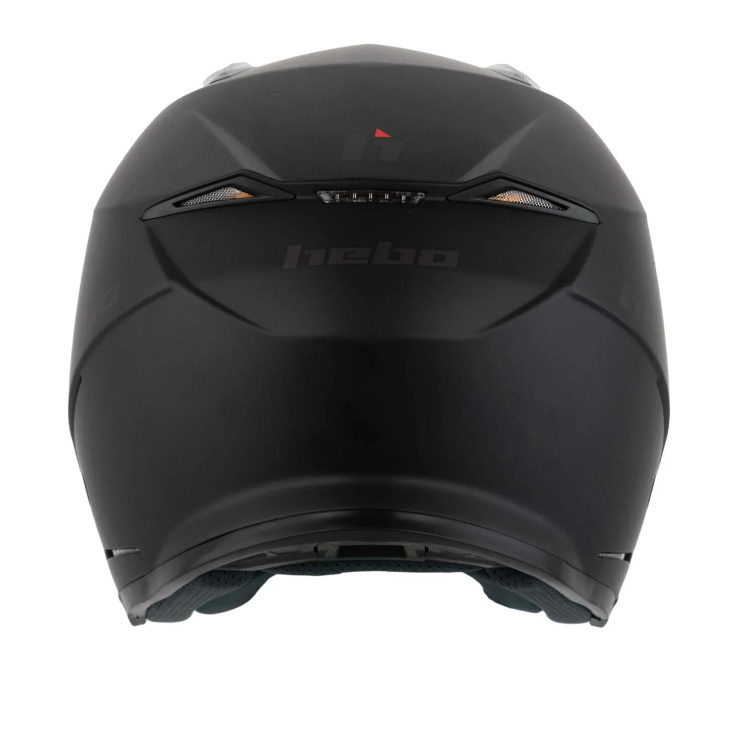 Hebo Zone 5 Monocolor casco trial nero opaco ECE 22-06