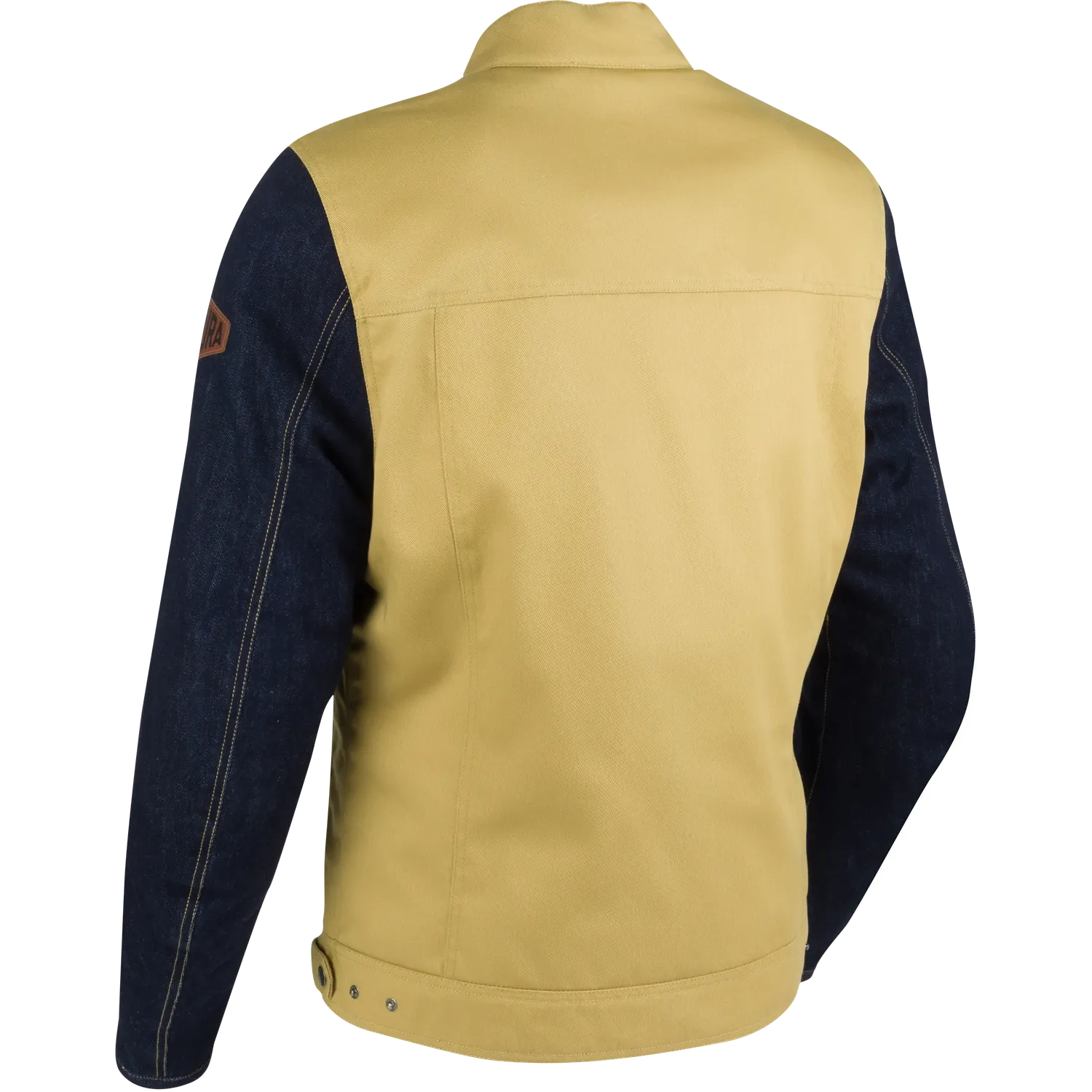 Segura Osborn giacca moto uomo beige blu impermeabile