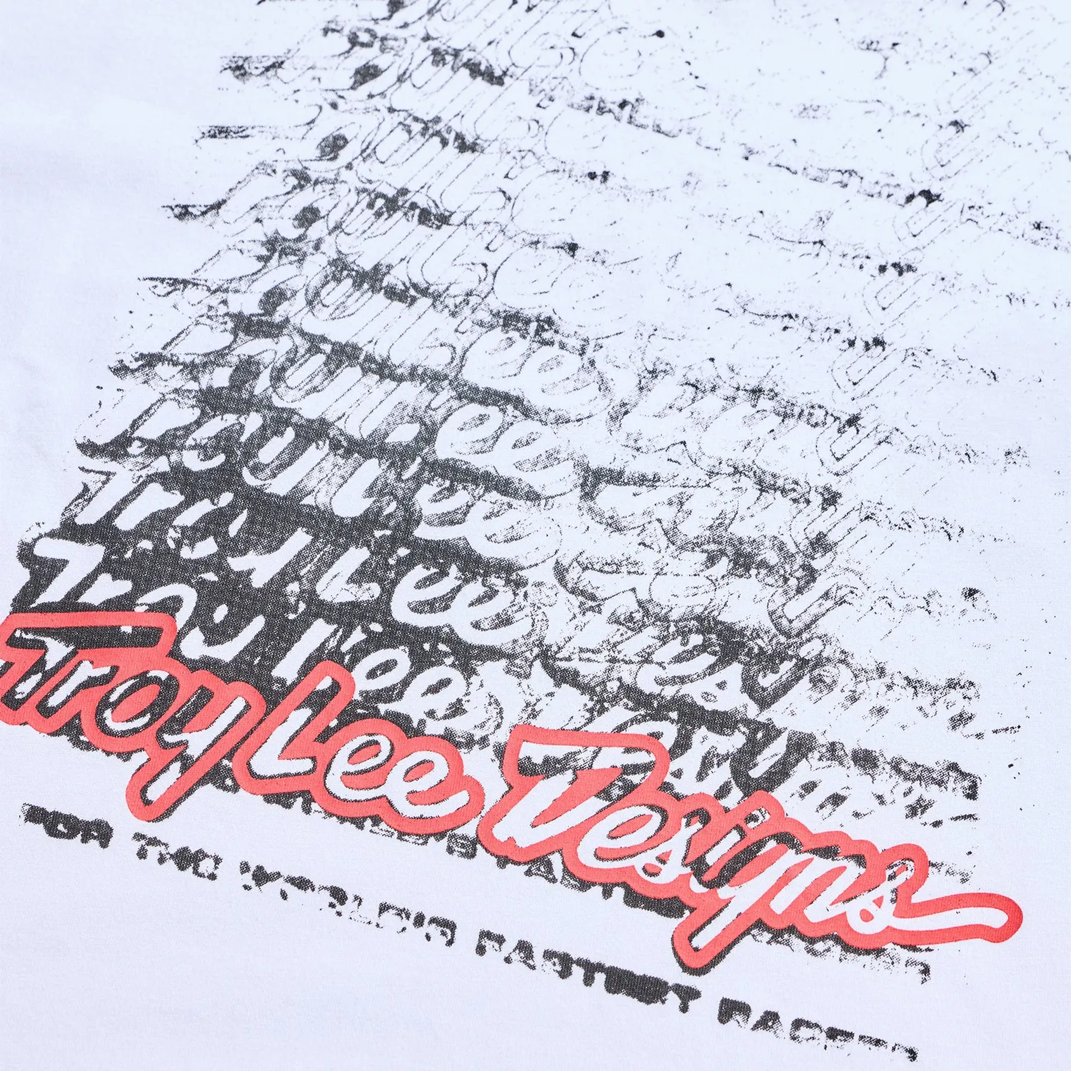 Troy Lee Designs Repeat T-Shirt Uomo Bianca Cotone