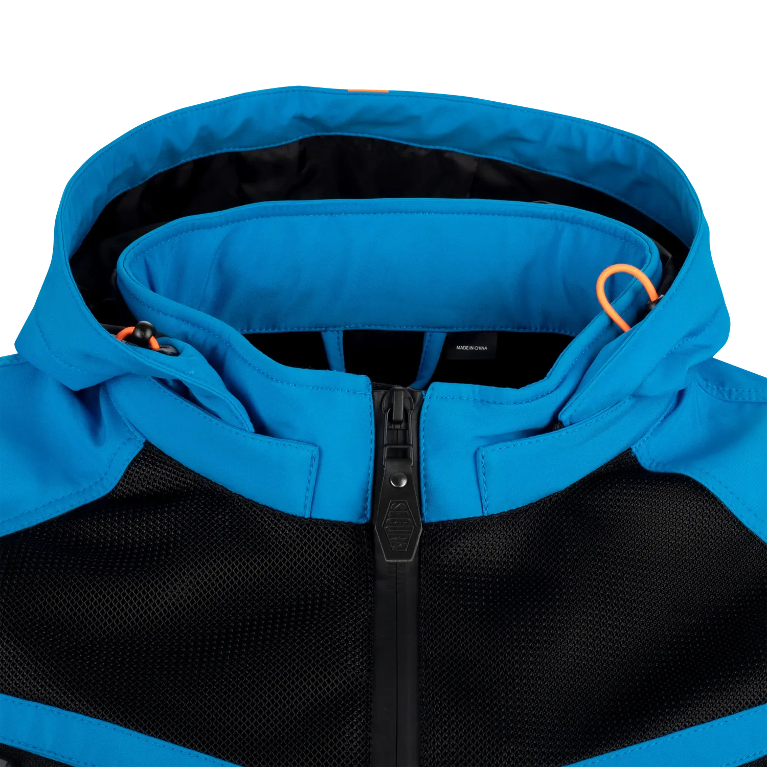 Segura Natcho Vented giacca moto Blu-Arancio ventilata