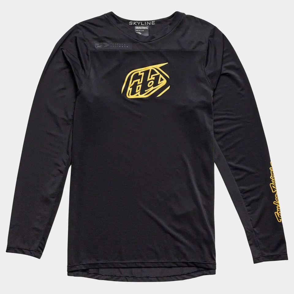 Troy Lee Designs Skyline Maglia MTB Nera Manica Lunga