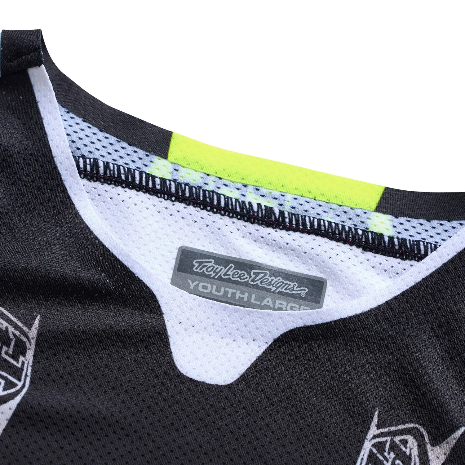Troy Lee Youth SE Pro Salvo maglia moto bimbo nero