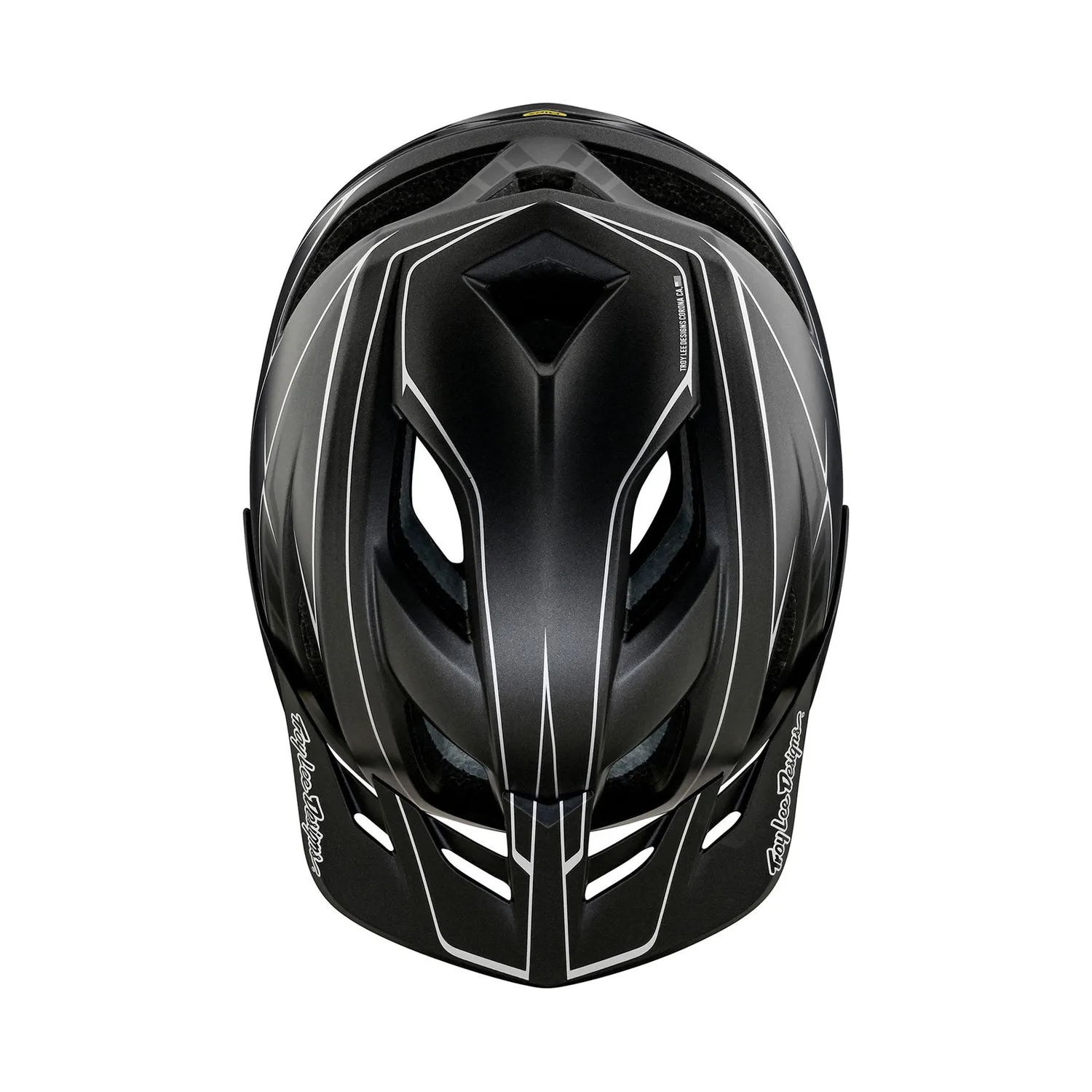 Troy Lee Designs Flowline SE Pinstripe casco MTB MIPS Charcoal