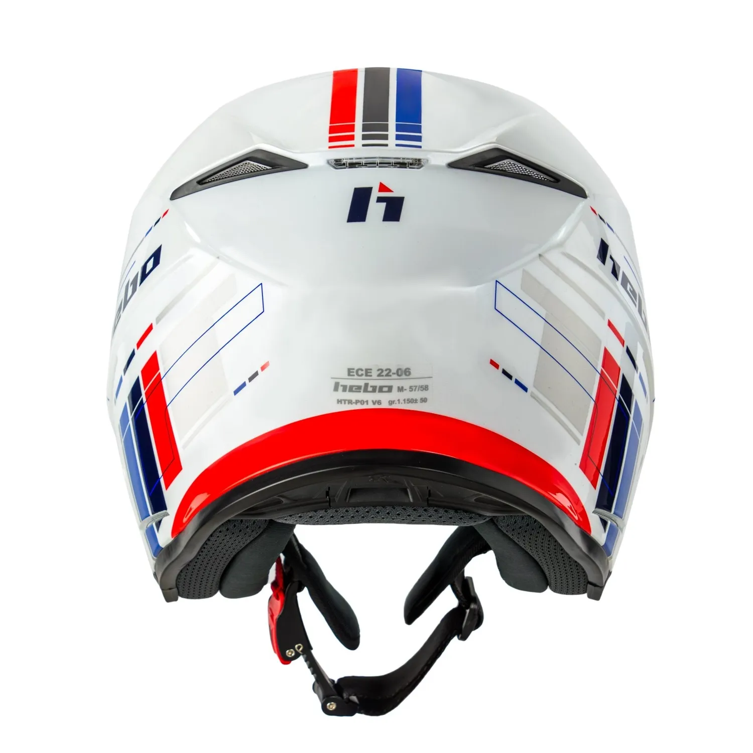 Hebo Zone 5 casco trial bianco ECE 22-06
