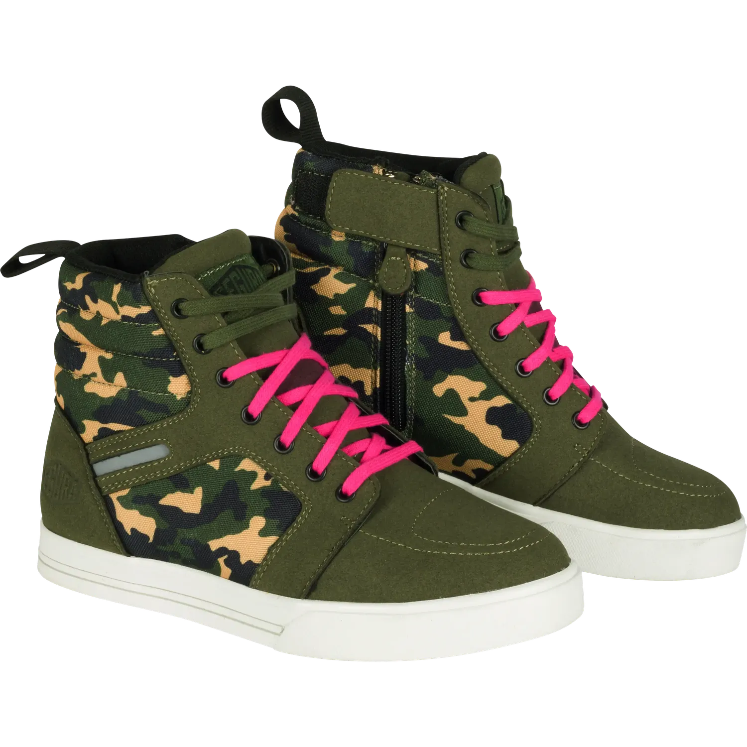 Segura Lady Santana Kaki Camo scarpe moto donna