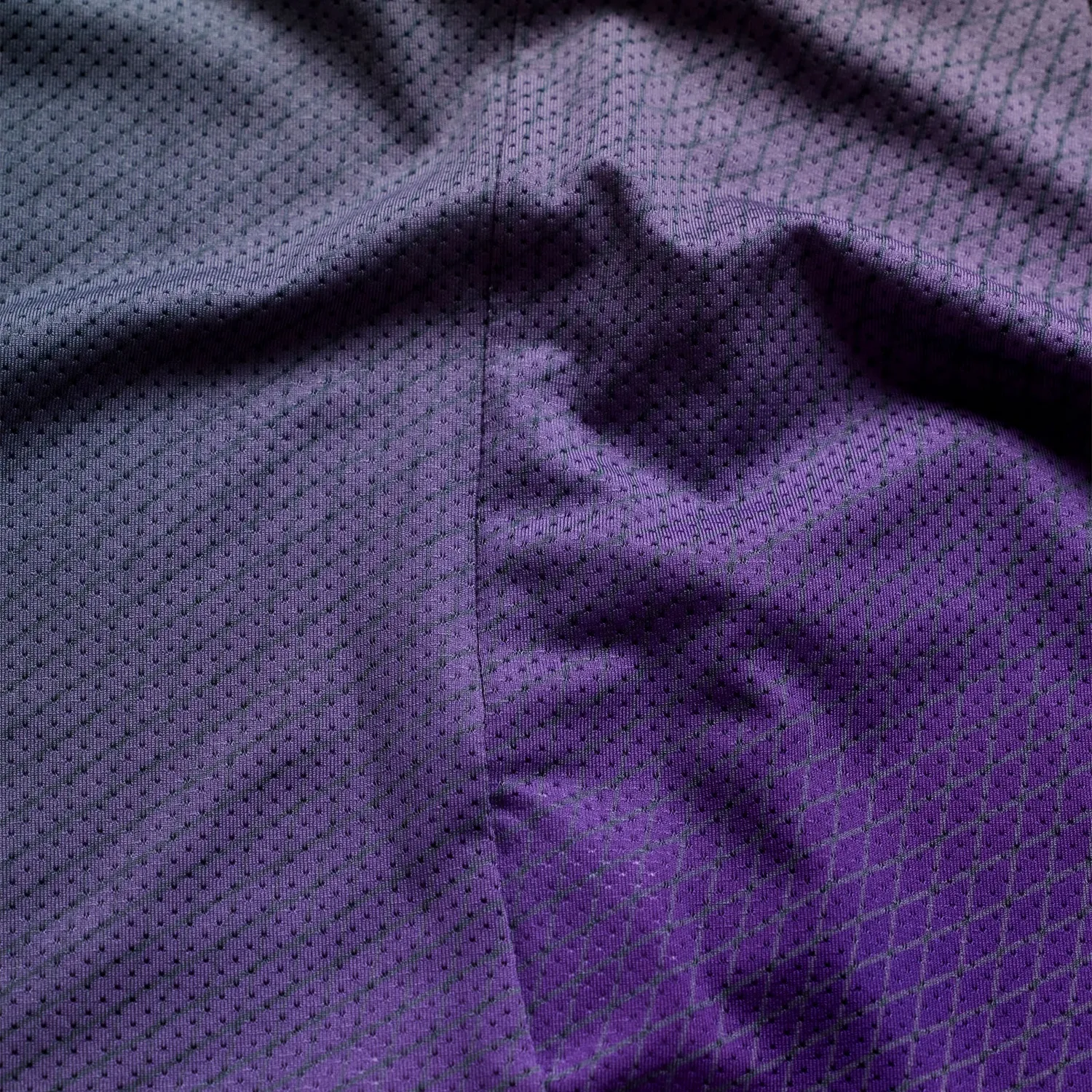 Troy Lee Designs SE Pro Wander Maglia Moto Nero Viola Traspirante