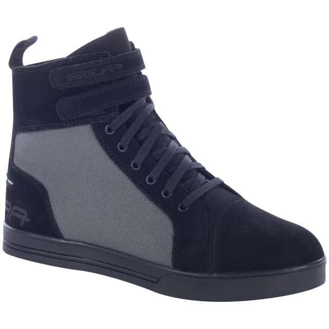 Segura Contact scarpe moto uomo nero grigio impermeabili