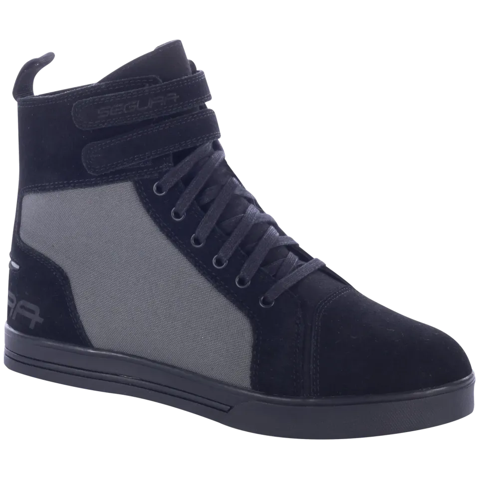 Segura Contact scarpe moto uomo nero grigio impermeabili