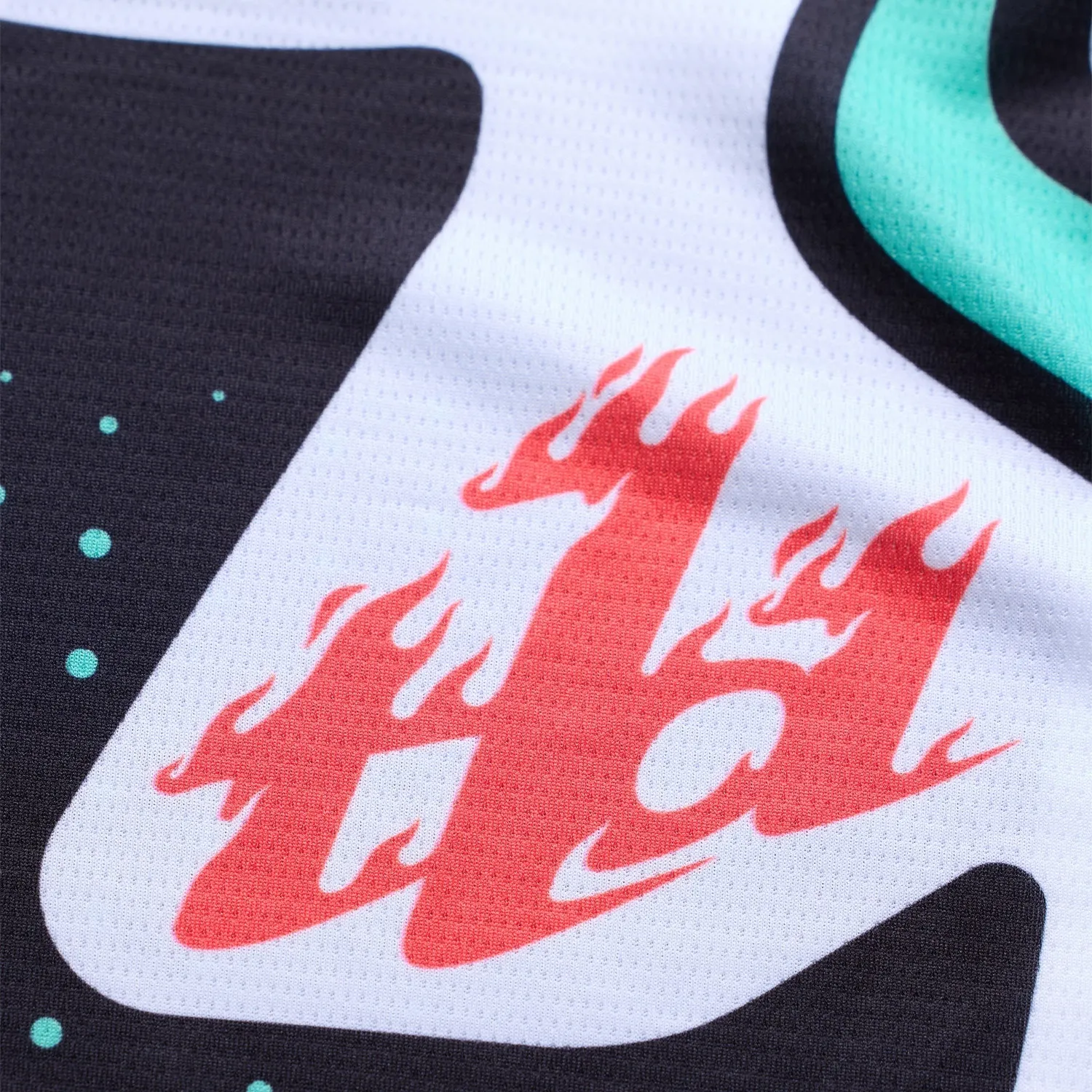 Troy Lee Designs GP Pro Roller Maglia Moto Bambino Nero Teal