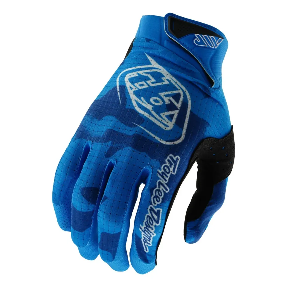 Troy Lee Designs Air Blotted guanti moto blu