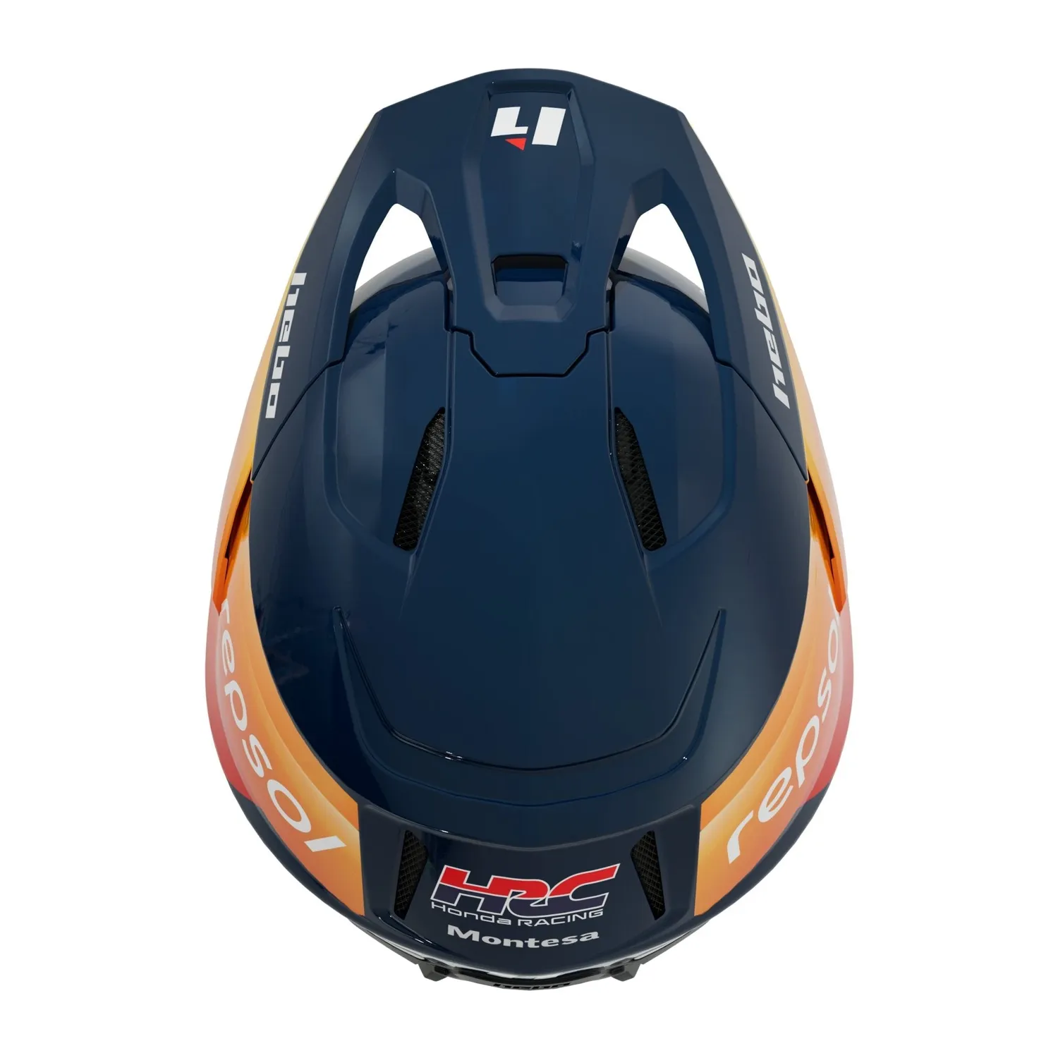 Hebo Zone Pro Montesa Team casco trial ECE 22-06