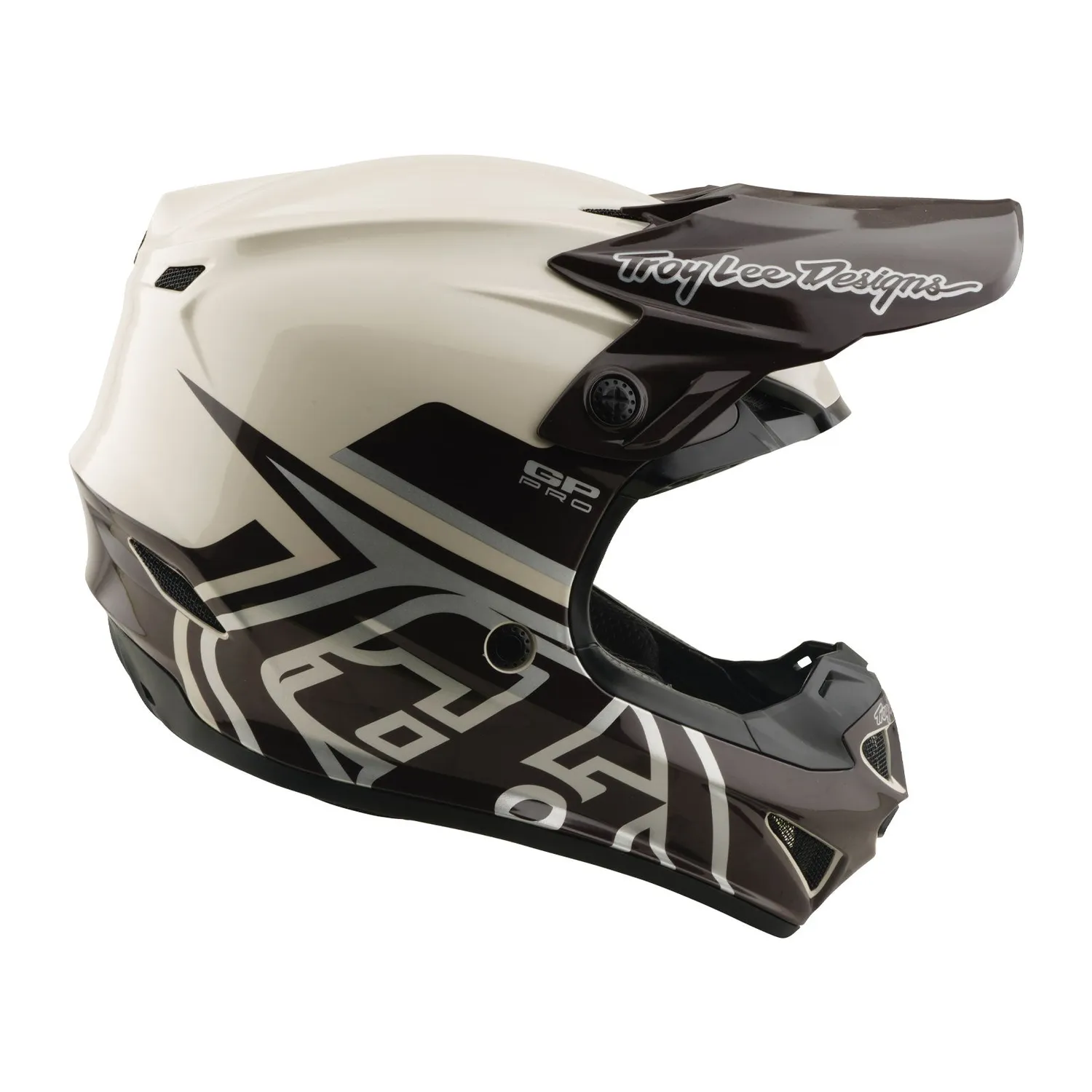 Troy Lee Designs GP Pro Mono casco moto pumice