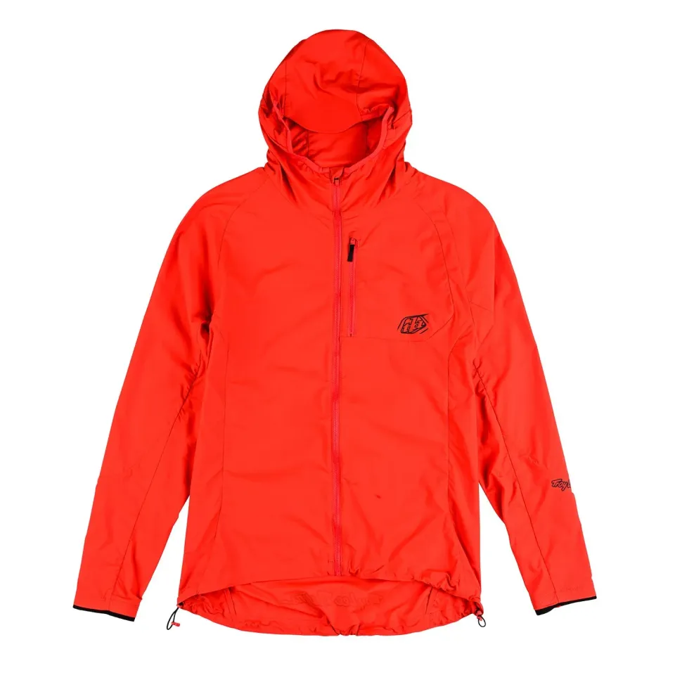 Troy Lee Designs Drift giacca antivento arancio packable