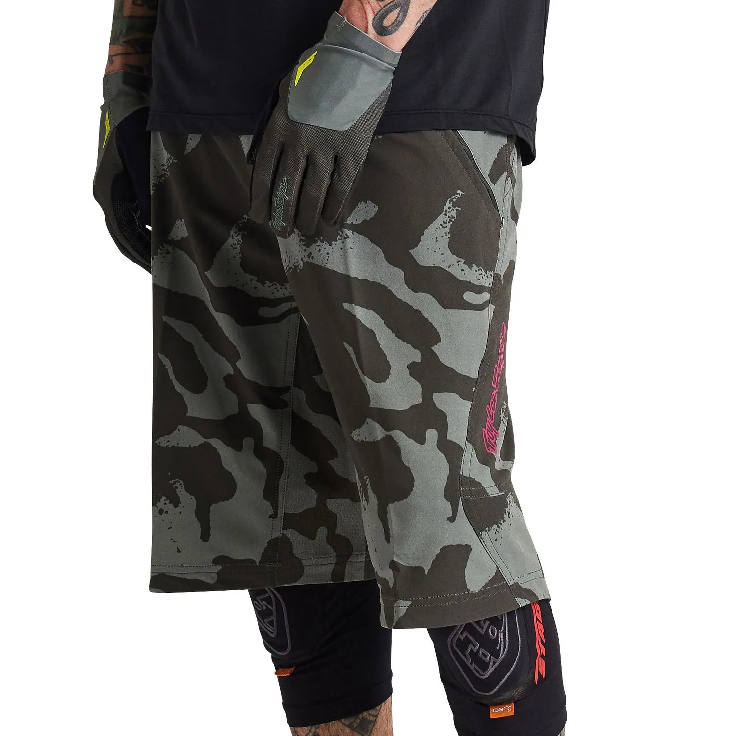Troy Lee Designs Skyline Short pantaloncini MTB Olive con fondello