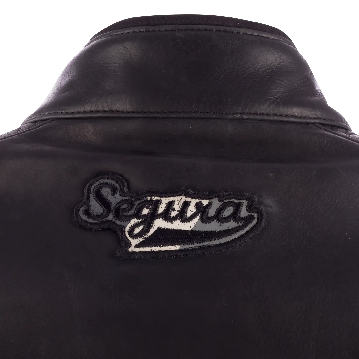 Segura Riverton giacca moto uomo nero pelle retro