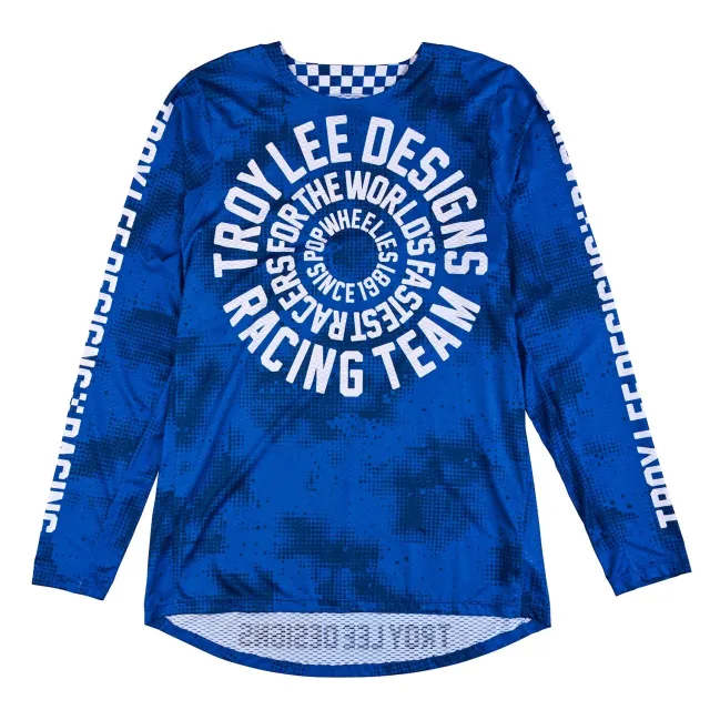 Troy Lee Designs GP Pro Air Carlsbad 97 Maglia Moto Blu