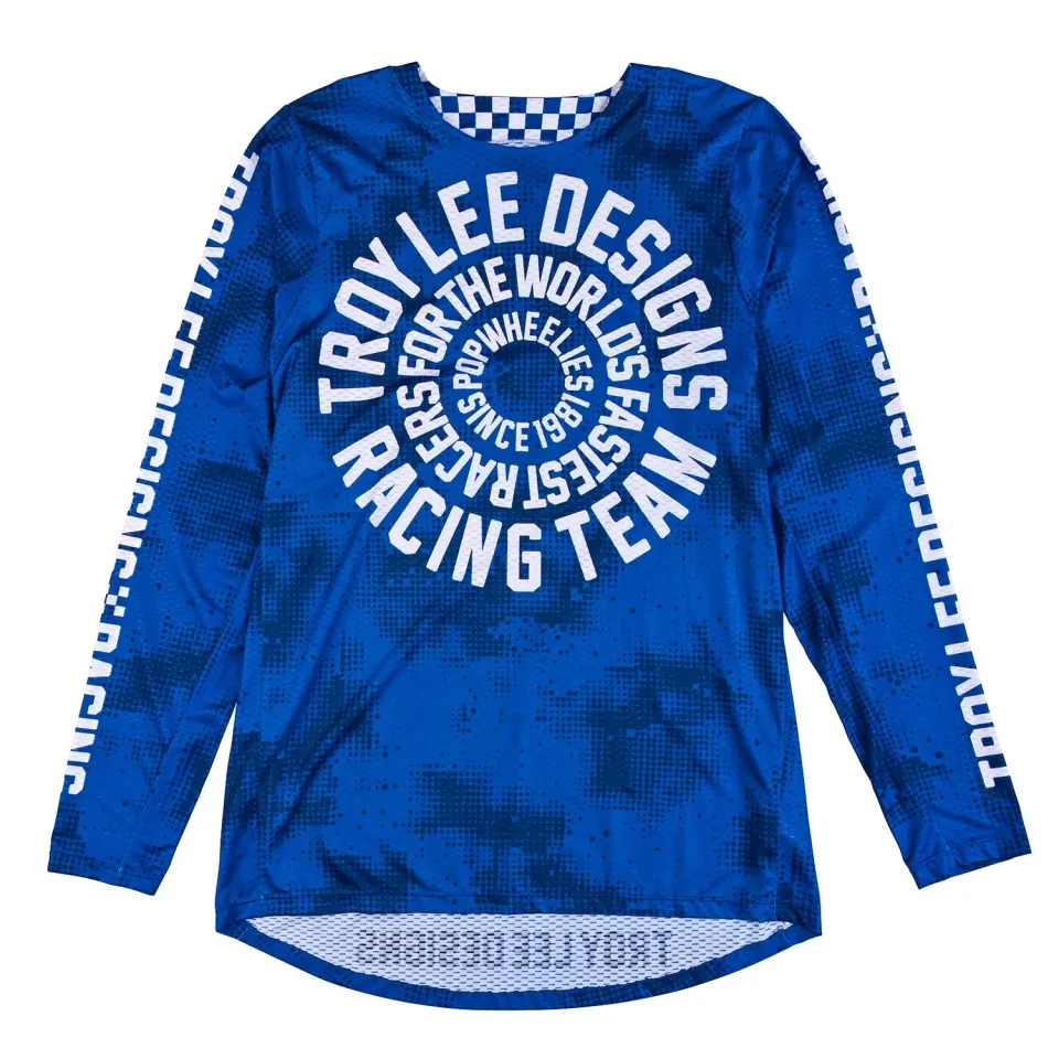 Troy Lee Designs GP Pro Air Carlsbad 97 Maglia Moto Blu
