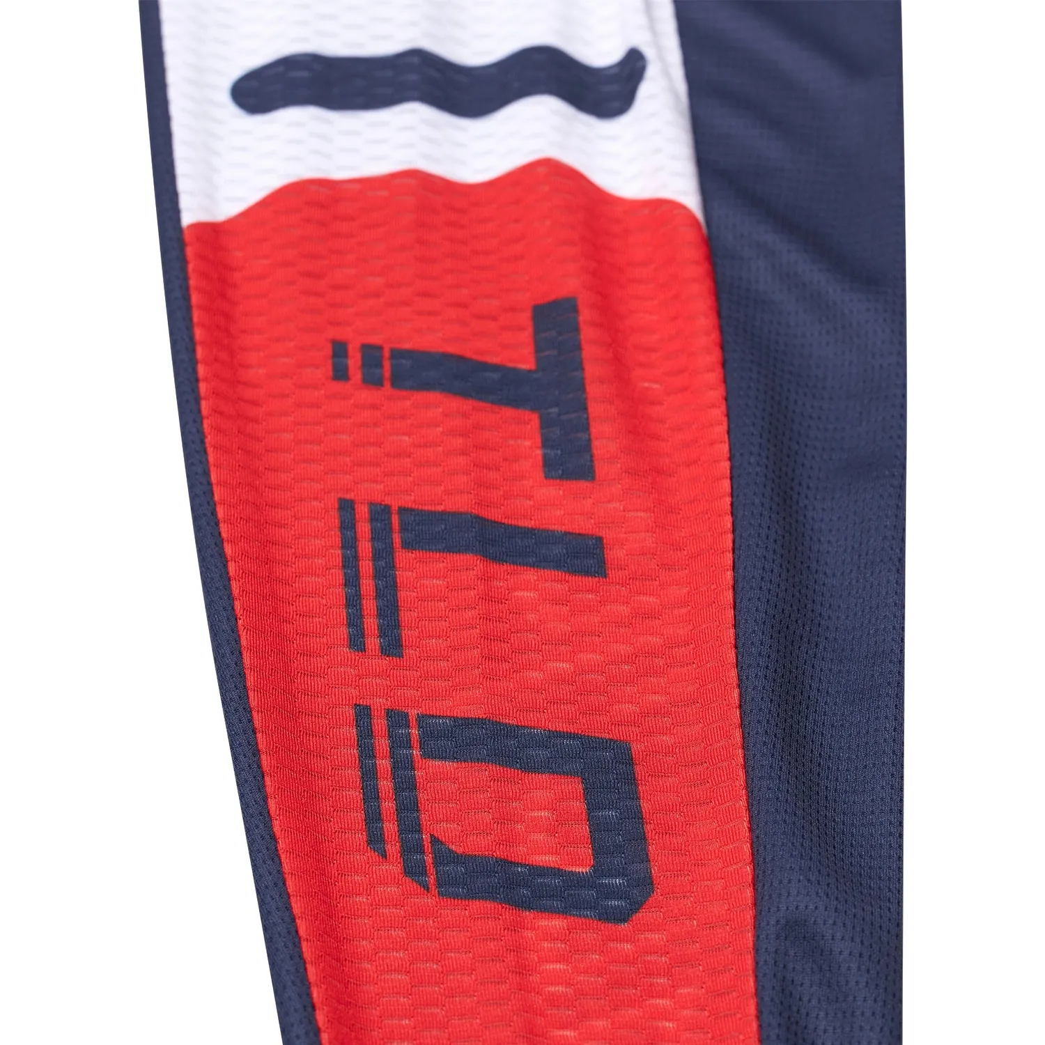 Troy Lee Designs GP Pro maglia cross navy orange elasticizzata