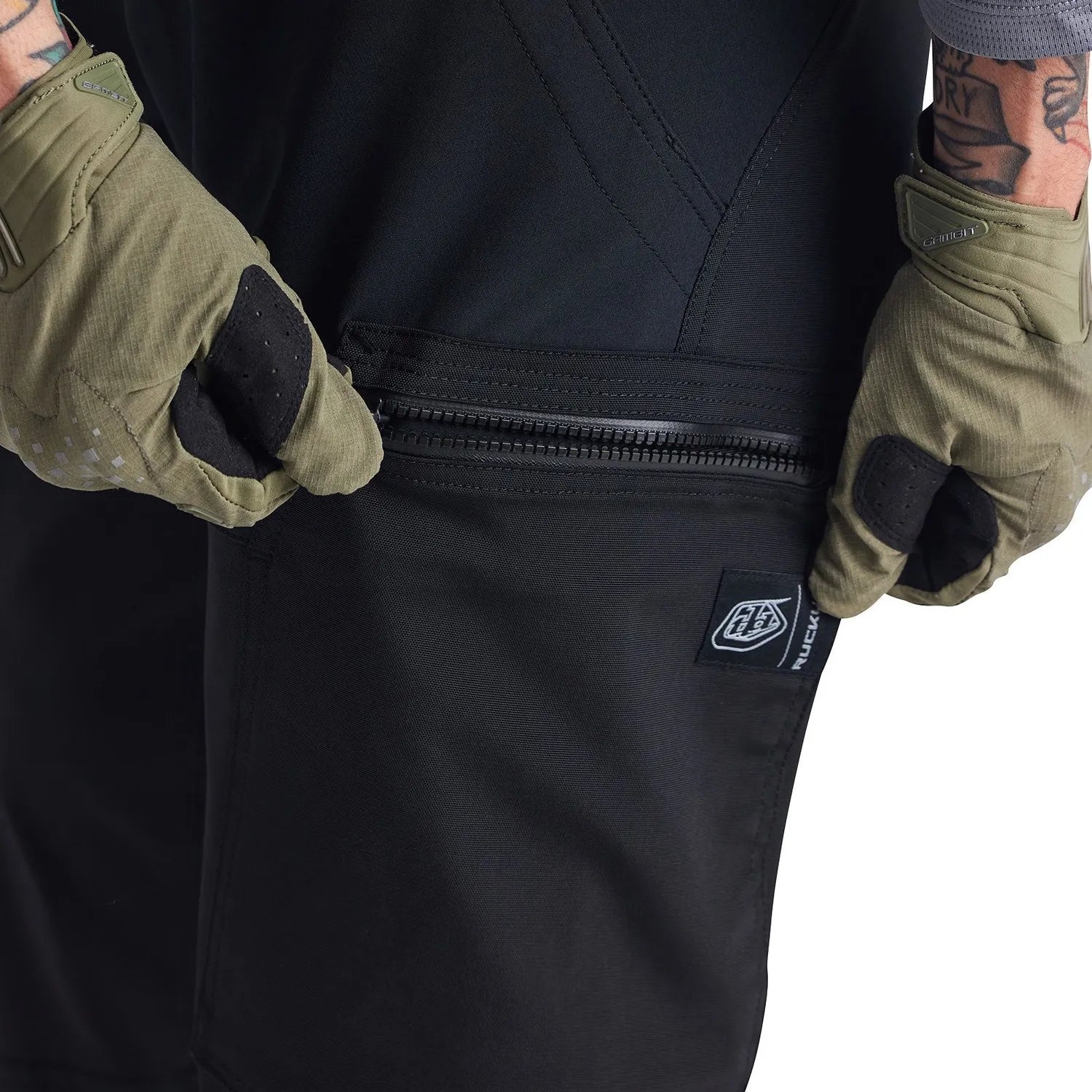 Troy Lee Designs Ruckus Cargo pantaloni bici neri Mono Black