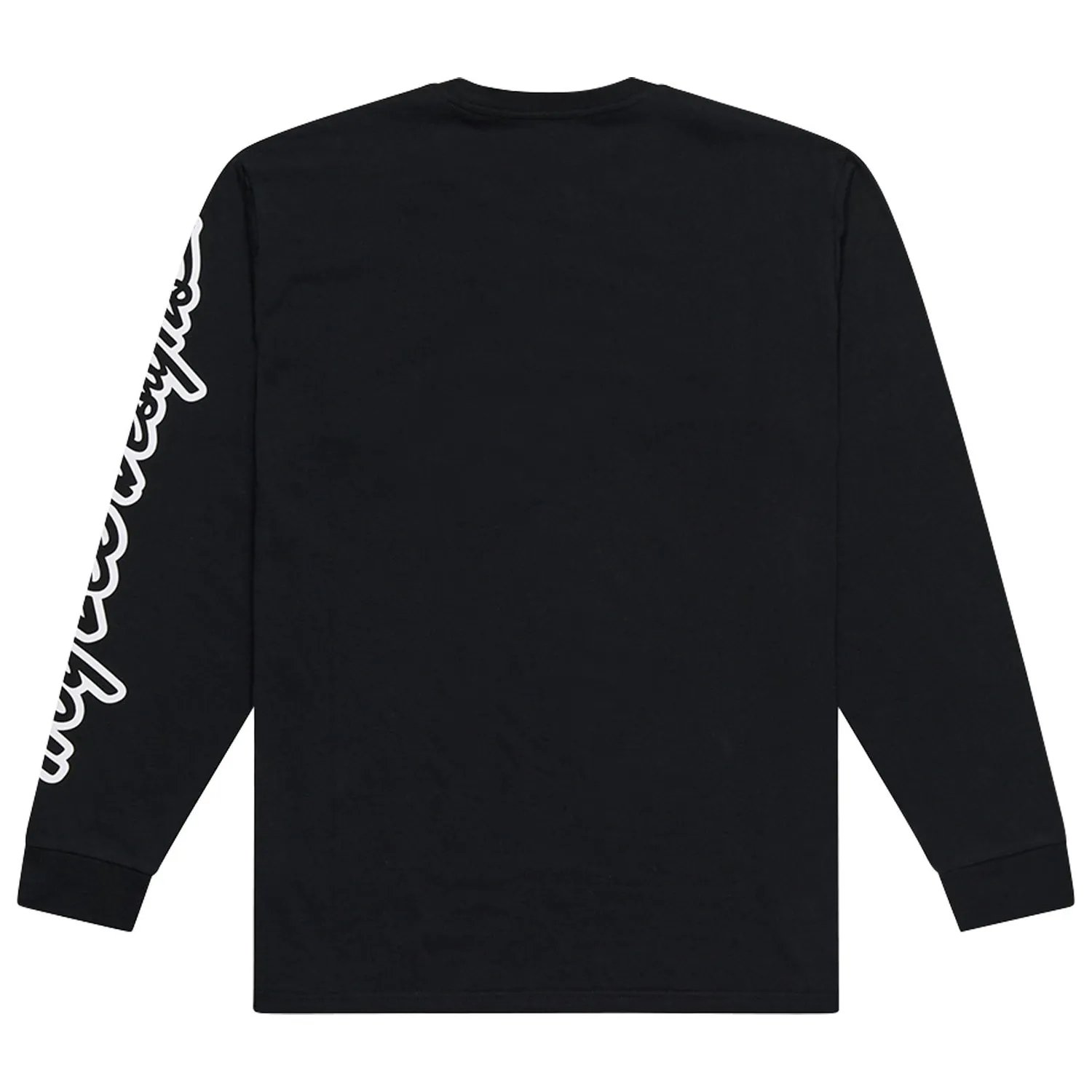 Troy Lee Designs Signature t-shirt manica lunga Black uomo