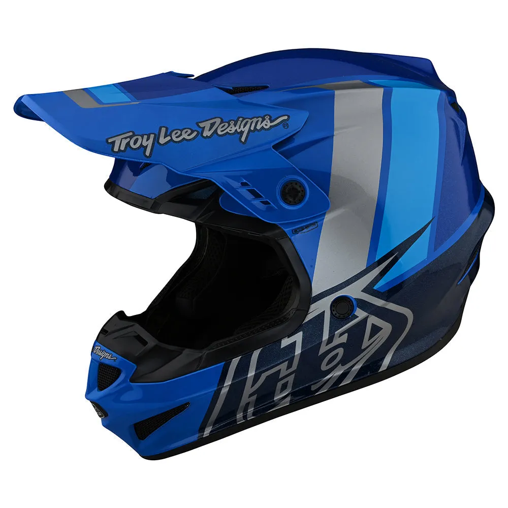 Troy Lee Designs GP Nova casco cross blu integrale