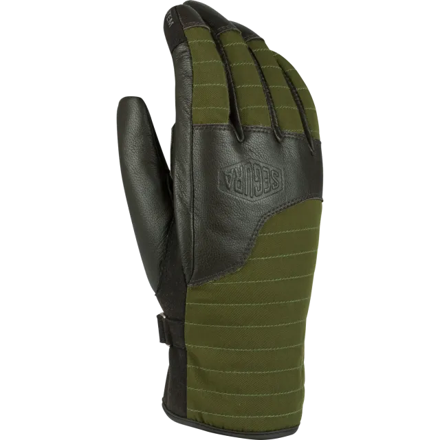 Segura Lady Mitzy guanti moto donna kaki impermeabili