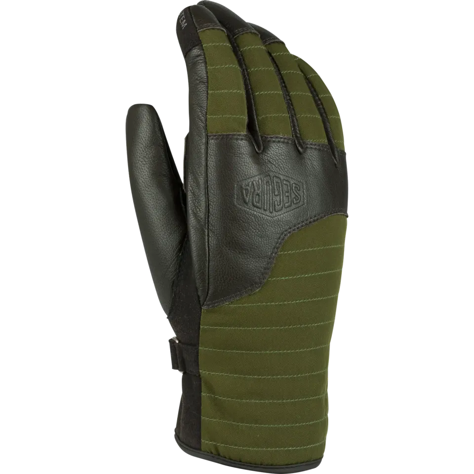 Segura Lady Mitzy guanti moto donna kaki impermeabili