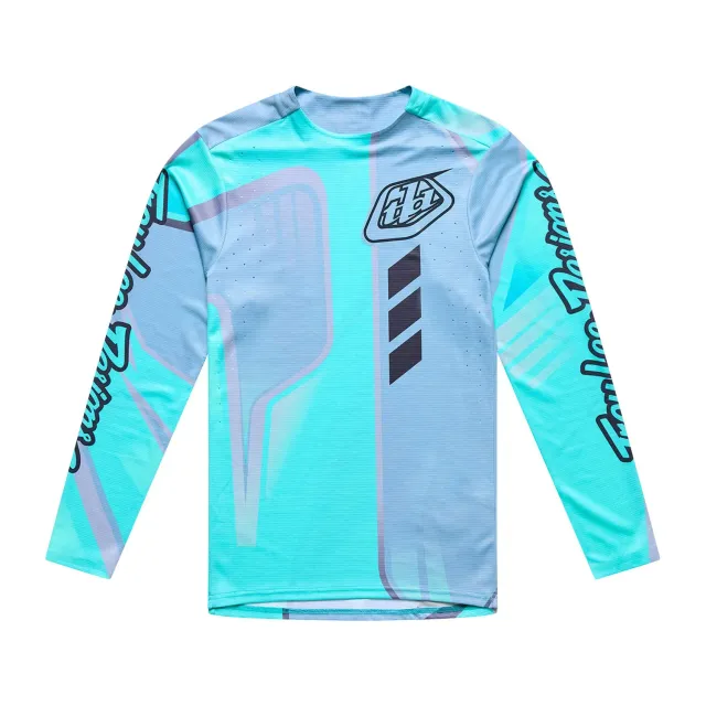 Troy Lee Designs Sprint Pro LS maglia MTB real teal