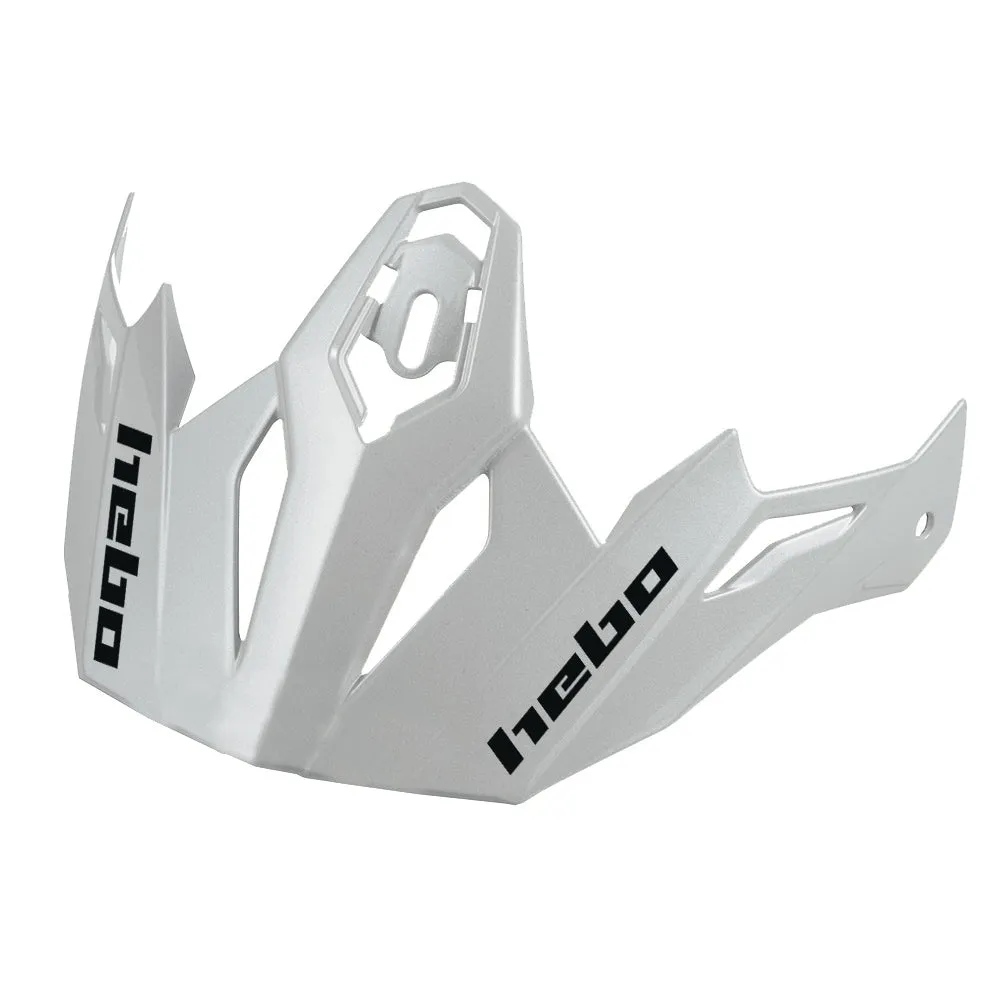 Hebo Zone 5 HCR1116 visiera casco bianca monocolore