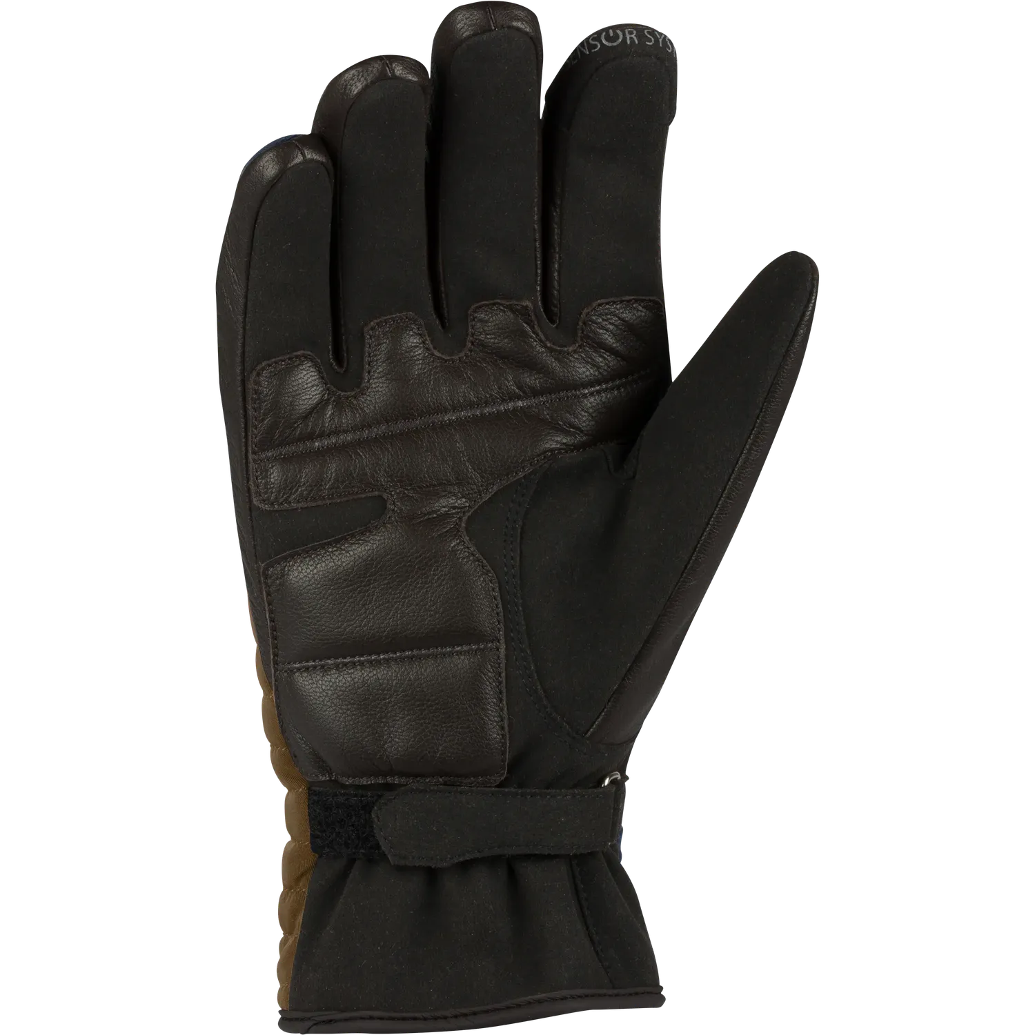 Segura Mitzy guanti moto Marrone pelle-Twiltex touch