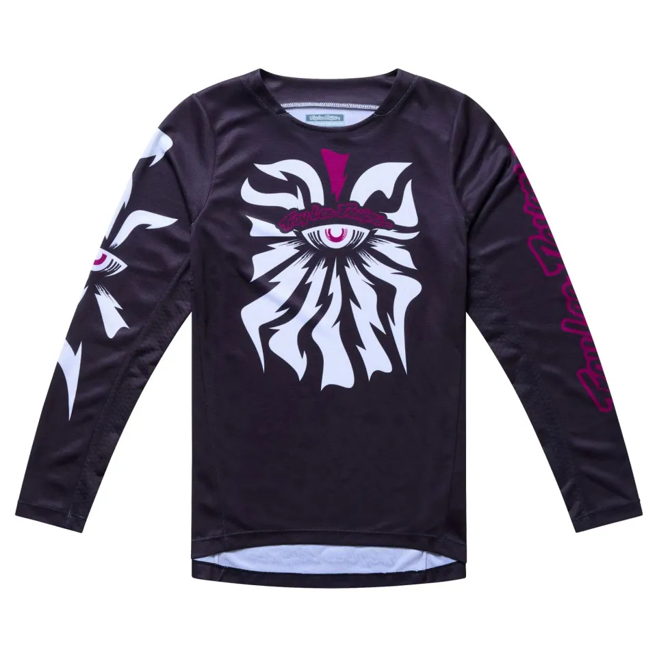 Troy Lee Designs GP Pro Cyclops Maglia Moto Bambino Nero