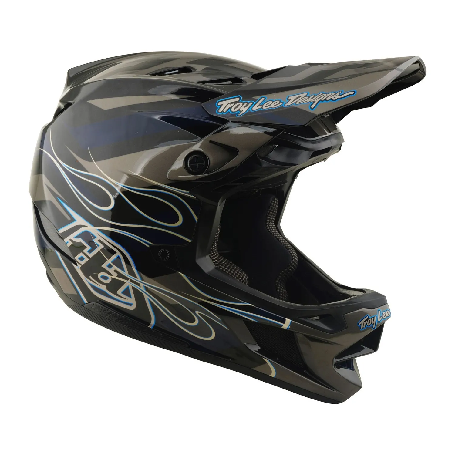 Troy Lee Designs D4 Composite casco integrale Gray MIPS