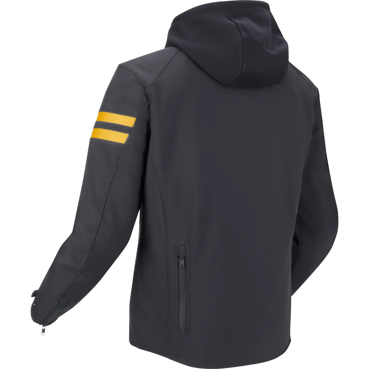 Segura Ritchy Giacca Moto Nero Giallo Impermeabile