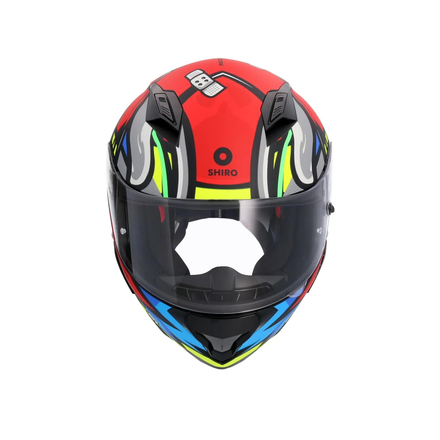 Bi Esse Casco Integrale Moto Nero Blu Quattro Stagioni