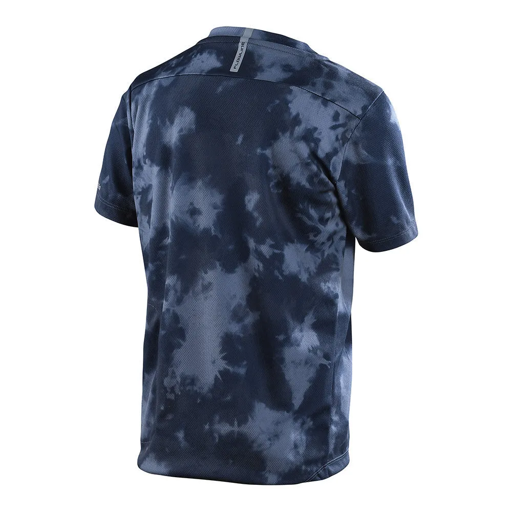 Troy Lee Designs Flowline Plot maglia mtb Charcoal junior